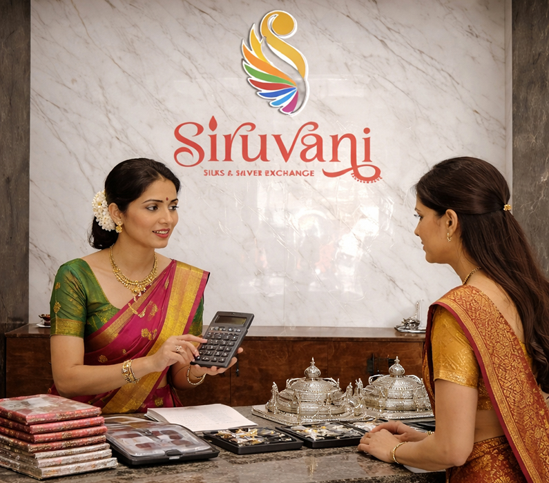 Final price evaluation silk saree